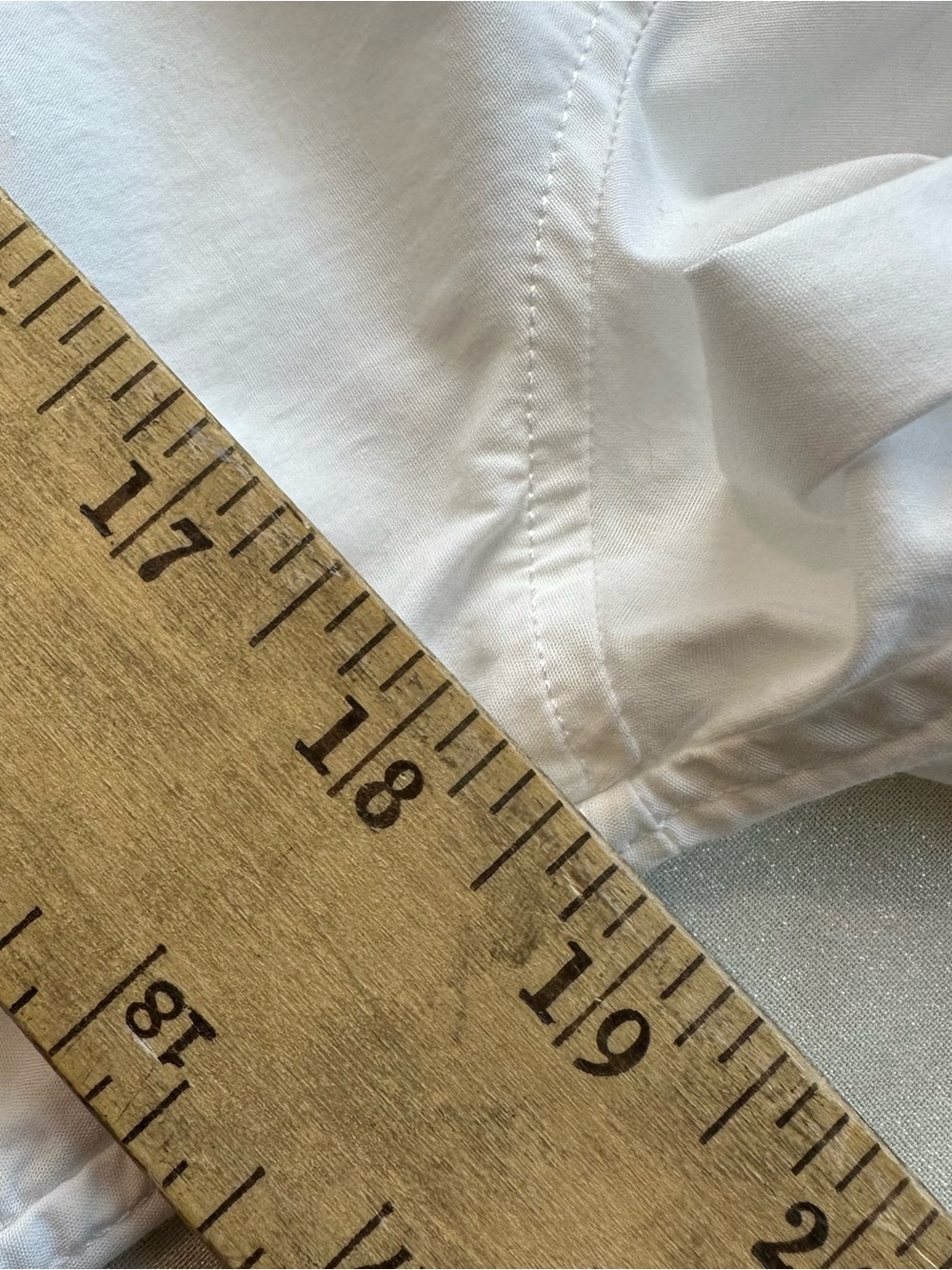 Banana Republic White Button Up Shirt Women’s 6 Tailored Fit White Lace Trim - Picture 10 of 16